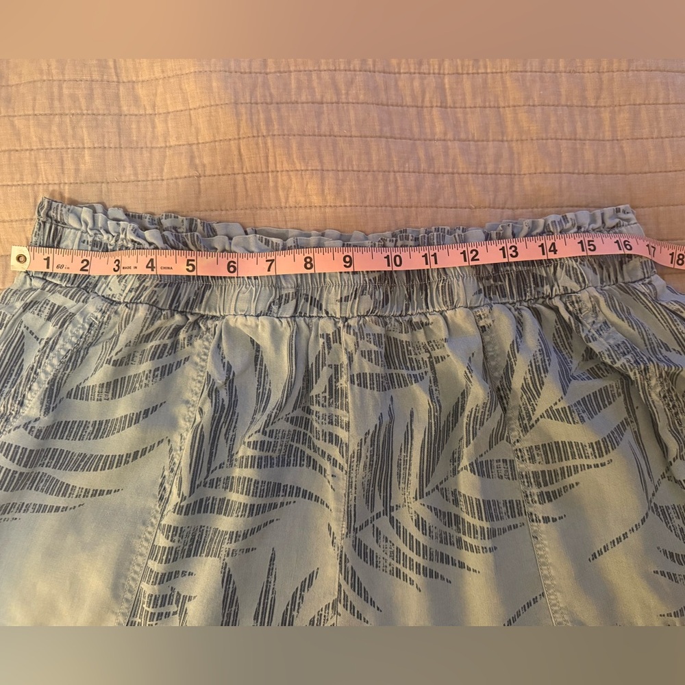 Jane & Delancey Wide Leg Blue Pants - Picture 5 of 9
